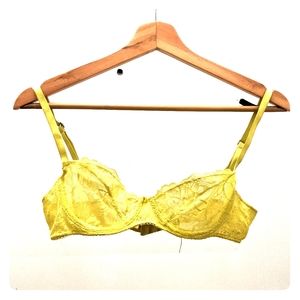Yellow Lace Bralette